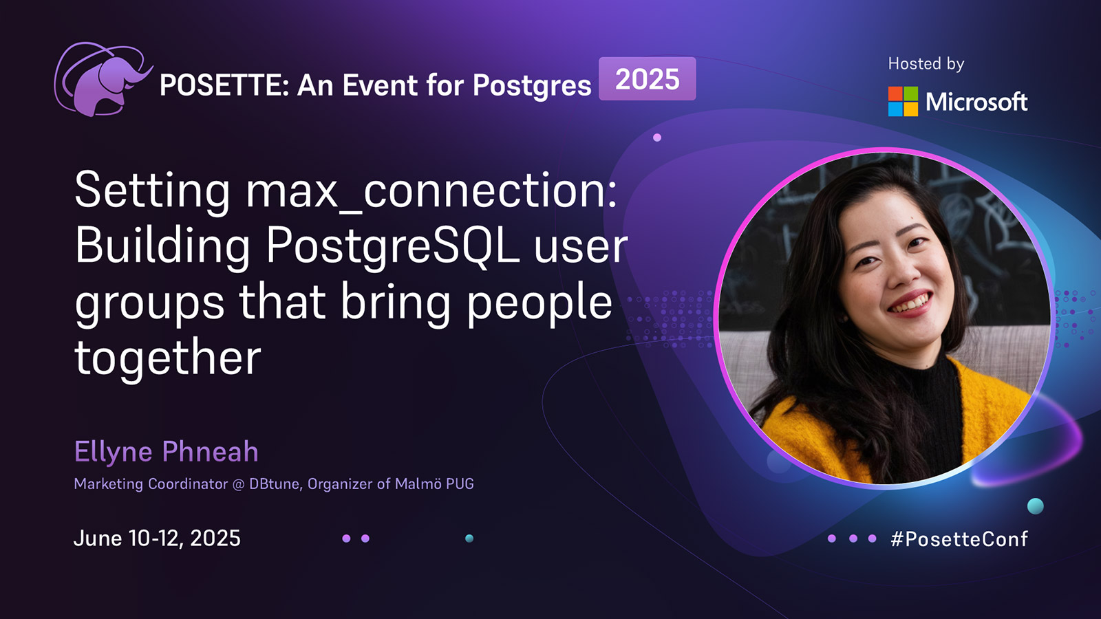 video thumbnail for Setting max_connection: Building PostgreSQL user groups that bring people together