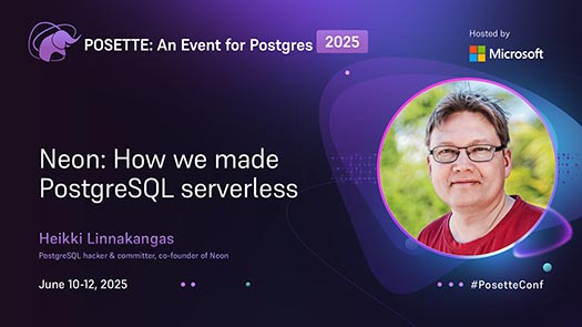 video thumbnail for Neon: How we made PostgreSQL serverless