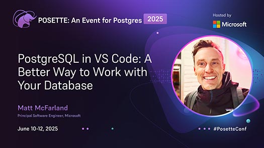 video thumbnail for Introducing Microsoft’s VS Code Extension for PostgreSQL