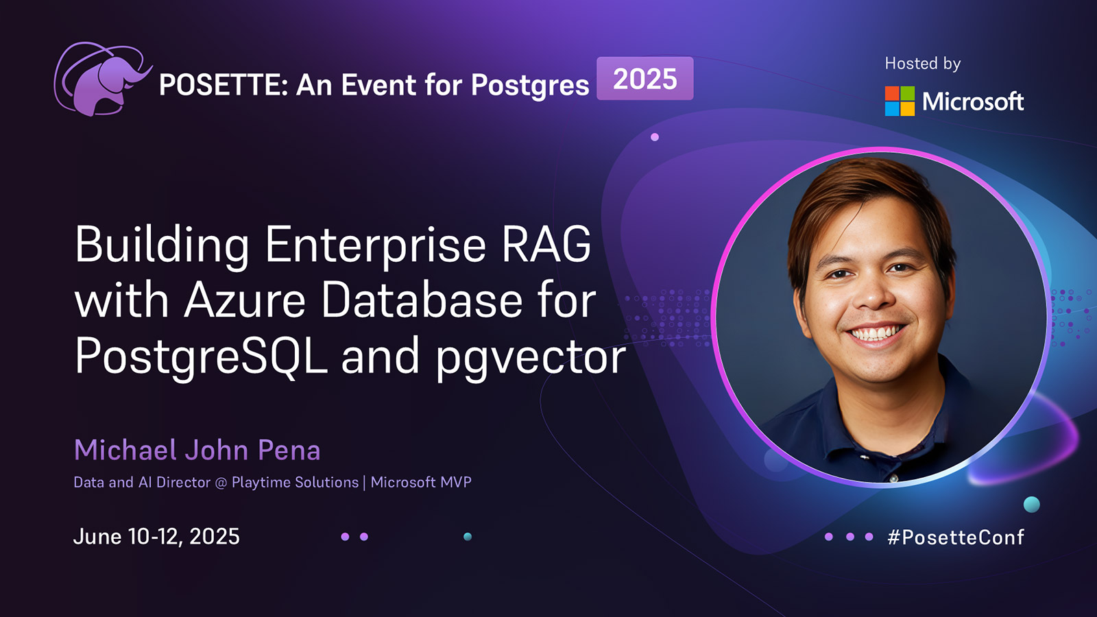 video thumbnail for Building Enterprise RAG with Azure Database for PostgreSQL and pgvector