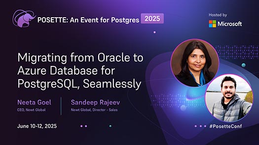 video thumbnail for Migrating from Oracle to Azure Database for PostgreSQL, Seamlessly
