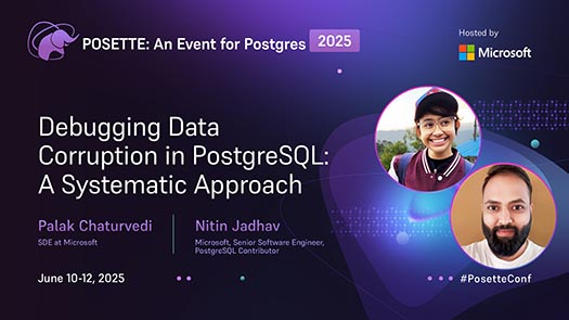 video thumbnail for Debugging Data Corruption in PostgreSQL: A Systematic Approach