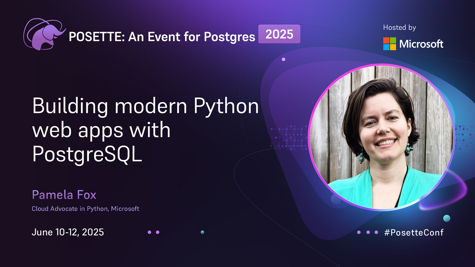 video thumbnail for Building modern Python web apps with PostgreSQL