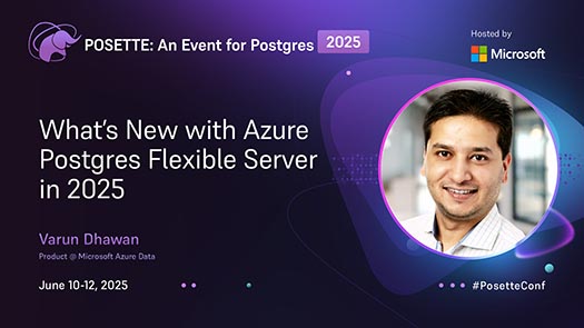 video thumbnail for What’s New with Azure Database for PostgreSQL - Flexible Server in 2025 🆕