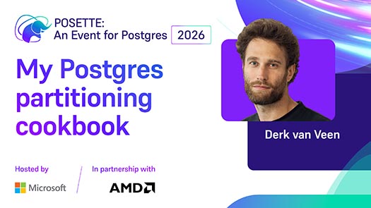 video thumbnail for My Postgres partitioning cookbook