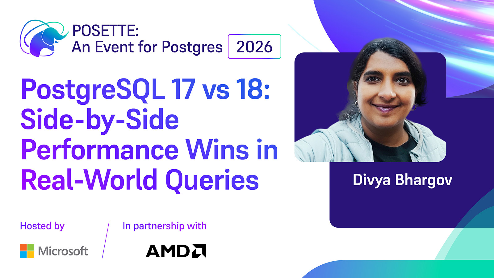 video thumbnail for PostgreSQL 17 vs 18: Side‑by‑Side Performance Wins in Real‑World Queries