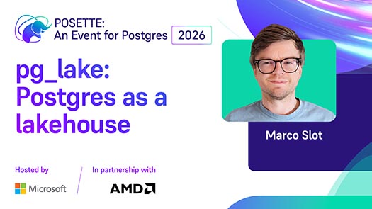 video thumbnail for pg_lake: Postgres as a lakehouse