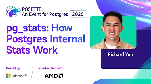 video thumbnail for pg_stats: How Postgres Internal Stats Work