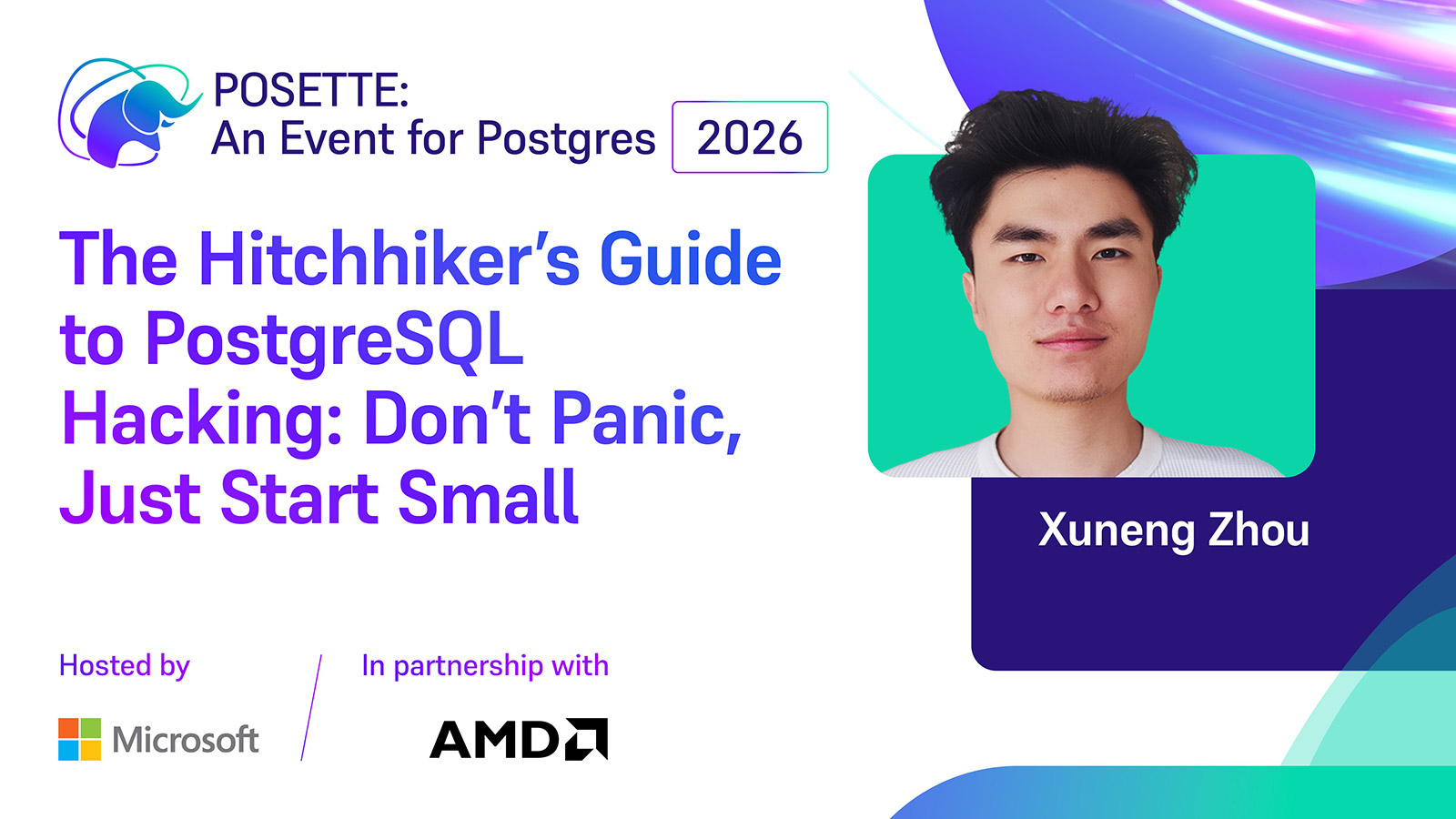 video thumbnail for The Hitchhiker’s Guide to PostgreSQL Hacking: Don’t Panic, Just Start Small