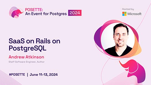 video thumbnail for SaaS on Rails on PostgreSQL