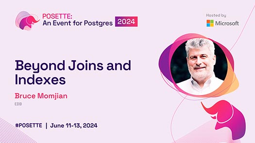 video thumbnail for Beyond Joins and Indexes